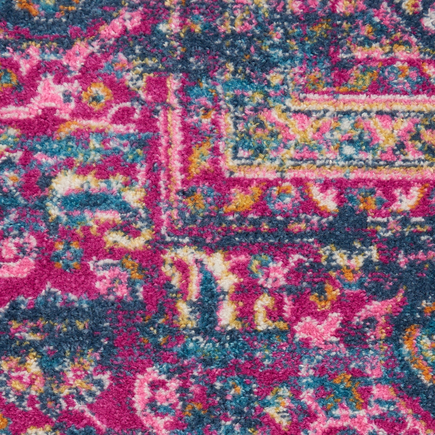 Nourison Passion 1'10" x 2'10" Blue Bohemian Indoor Rug
