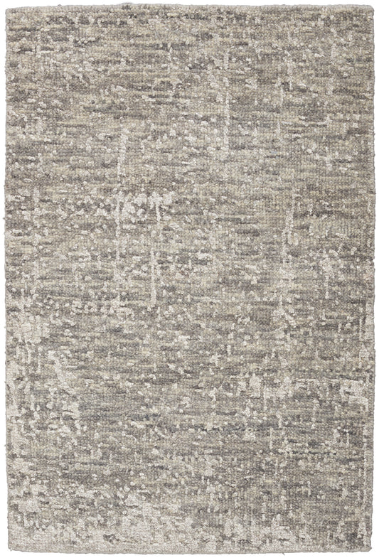 Nourison Luna 2' x 3' Grey Silver Modern Indoor Rug